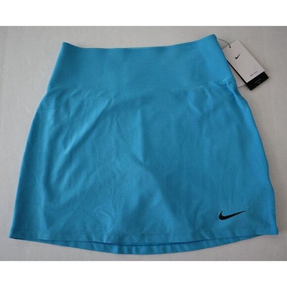 Nike DR5342-416 Women's Sz M Vibrant Blue Dri-FIT UV Tour Golf Skort - Picture 1 of 10
